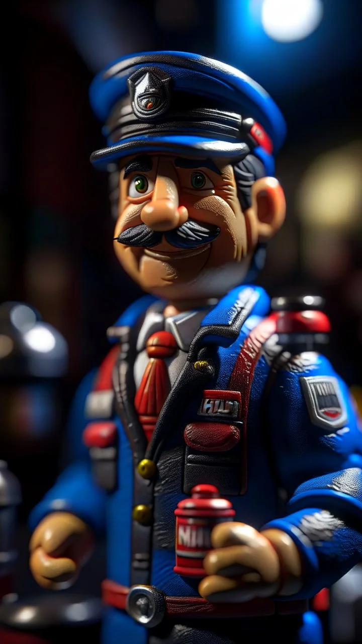 hamas postman pat, shot on Hasselblad h6d-400c, zeiss prime lens, bokeh like f/0.8, tilt-shift lens 8k, high detail, smooth render, down-light, unreal engine, prize winning