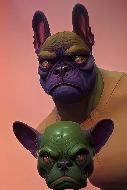 alien french bulldog musculature hulk body HD strong french bulldog hulk marvels Warcraft