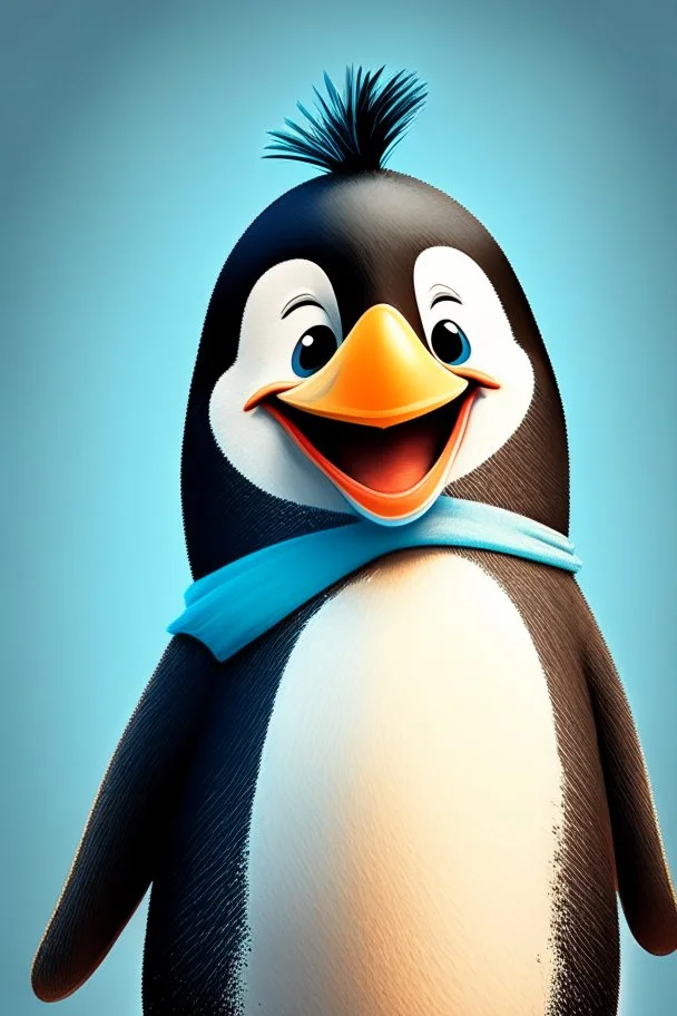 cheery penguin avatar