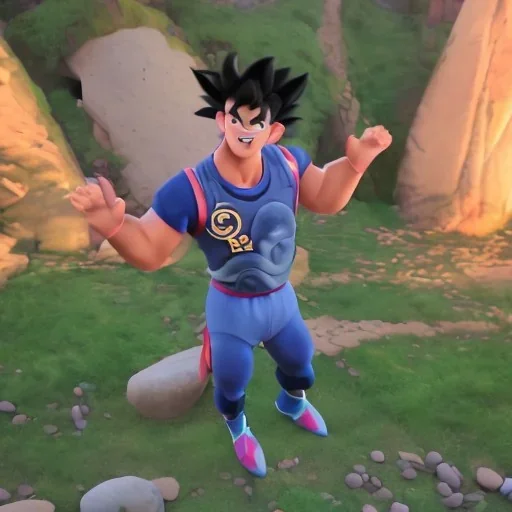 michael jordan in dragon ball z style