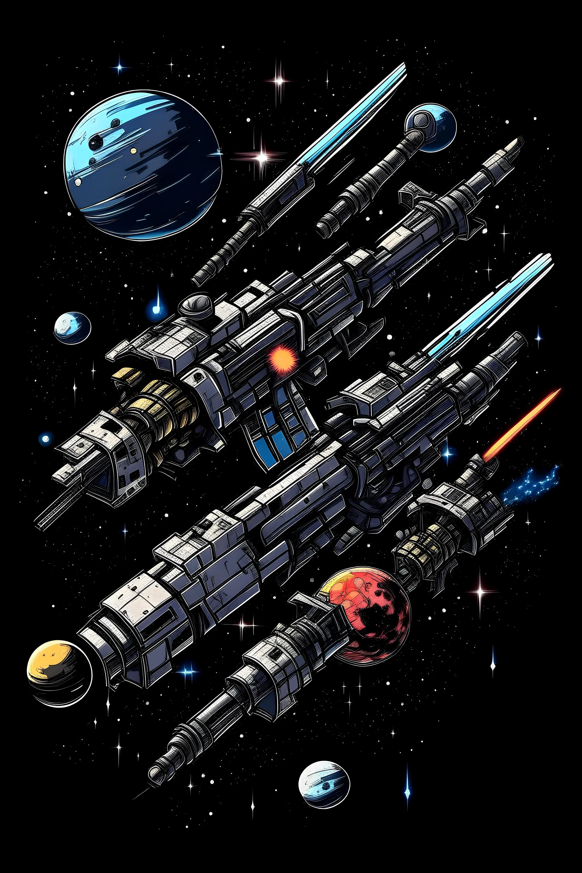 Space weapons