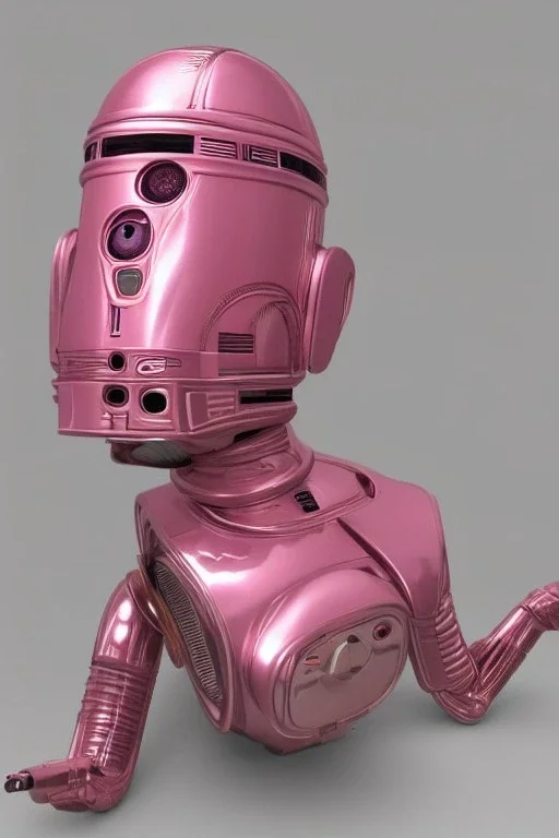 Pink C3P0