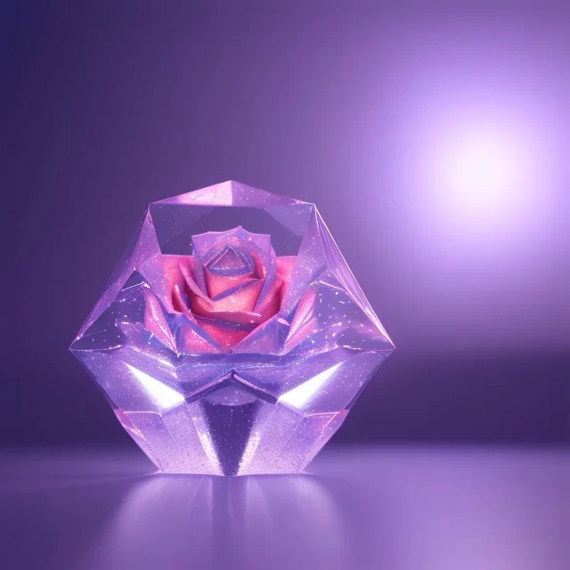 transparent crystal rose, crystallized,Holographic Simulation, cinema lighting, cinema 4d, octane render, 3d render, incrate detailed,fantasy art, photo realistic, shinening light,moonstone crystal bird, iresendent, shine, epic