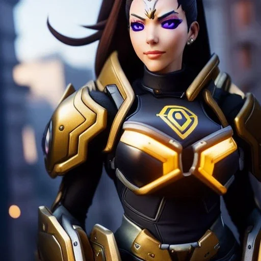 Ultra detailed fullbody Portrait in oil on canvas of overwatch character-BRIGITTE with armor,extremely detailed digital painting,ultrarealistic skin,intense stare, extremely detailed face, crystal clear eyes, mystical colors ,perfectly centered image, perfect composition, rim light, beautiful lighting,masterpiece ,8k, stunning scene, raytracing, anatomically correct, in the style of Ohrai Noriyoshi and robert e howard and Steve Jung and Wizyakuza and Simon Bisley and uncannyknack and kilory.