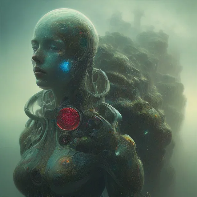 superhero, woman, photographer. oil on canvas, volumetric lighting, beksinski