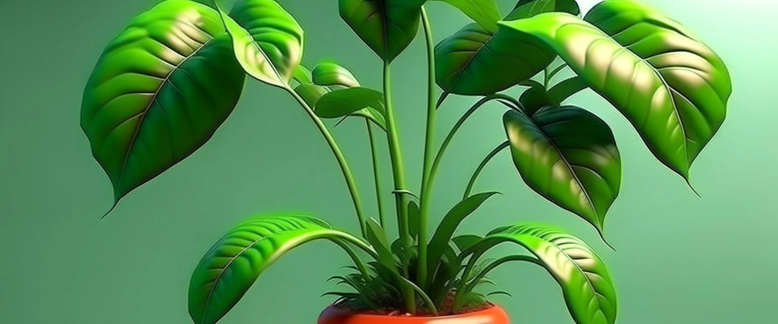 Realistic fantastic plant