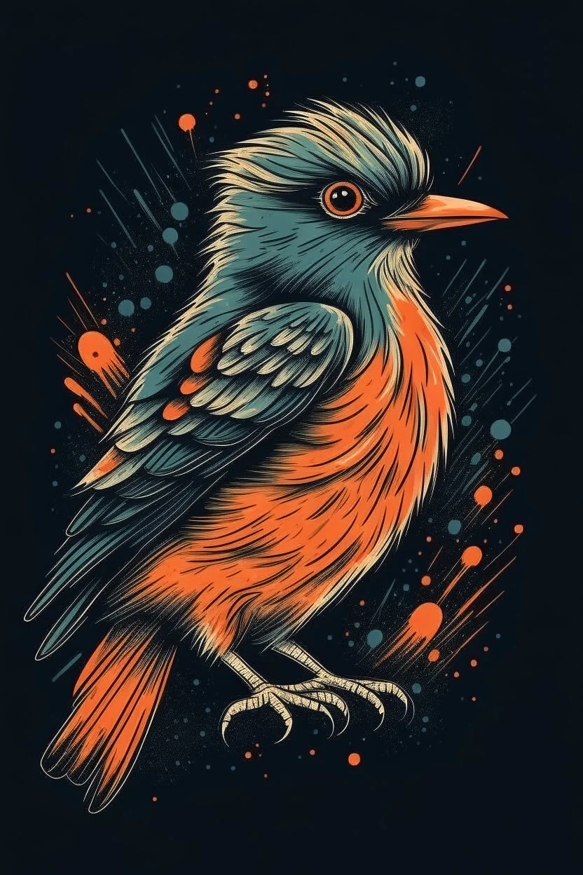 bird for tshirt