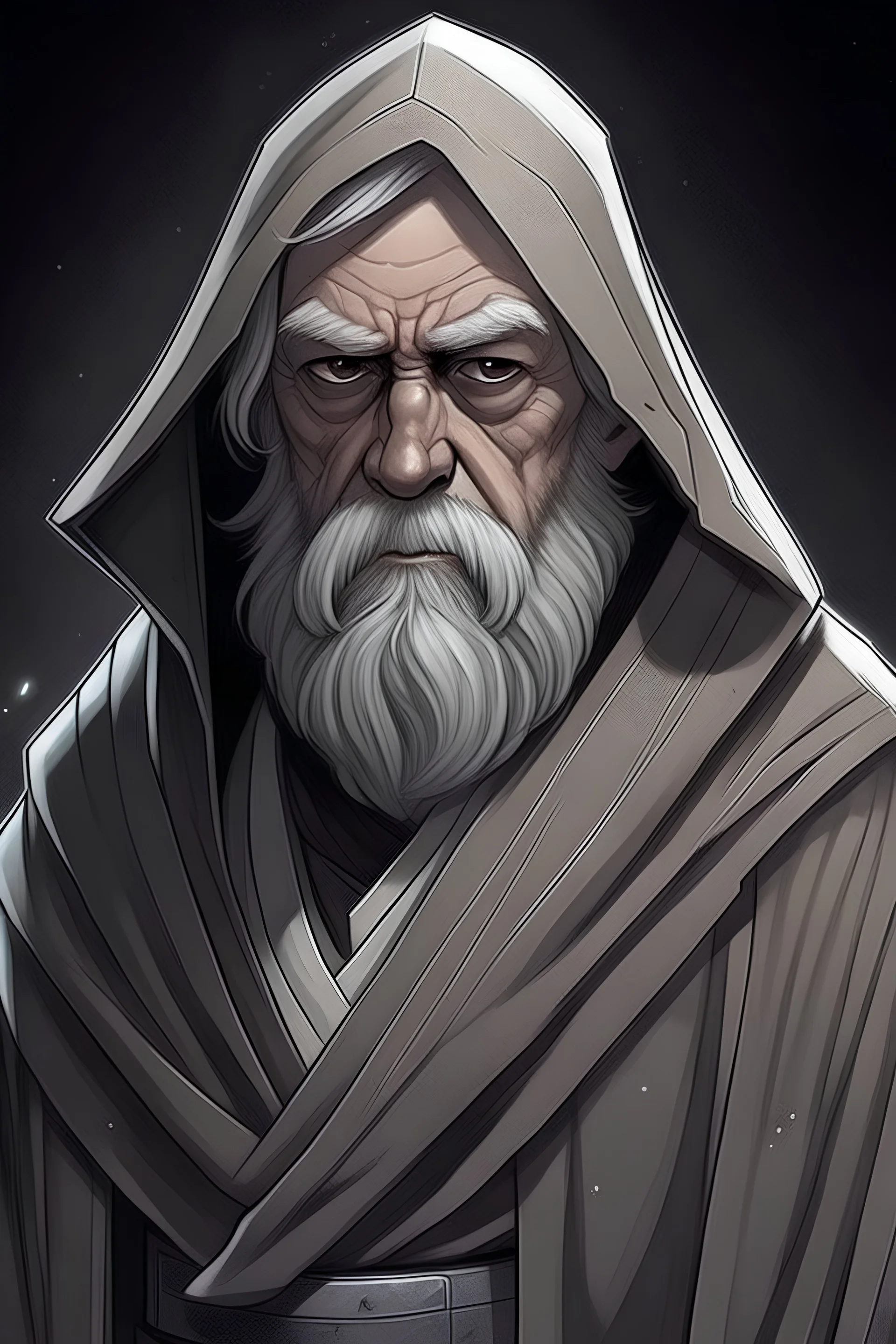 Star wars: Un Jedi gris
