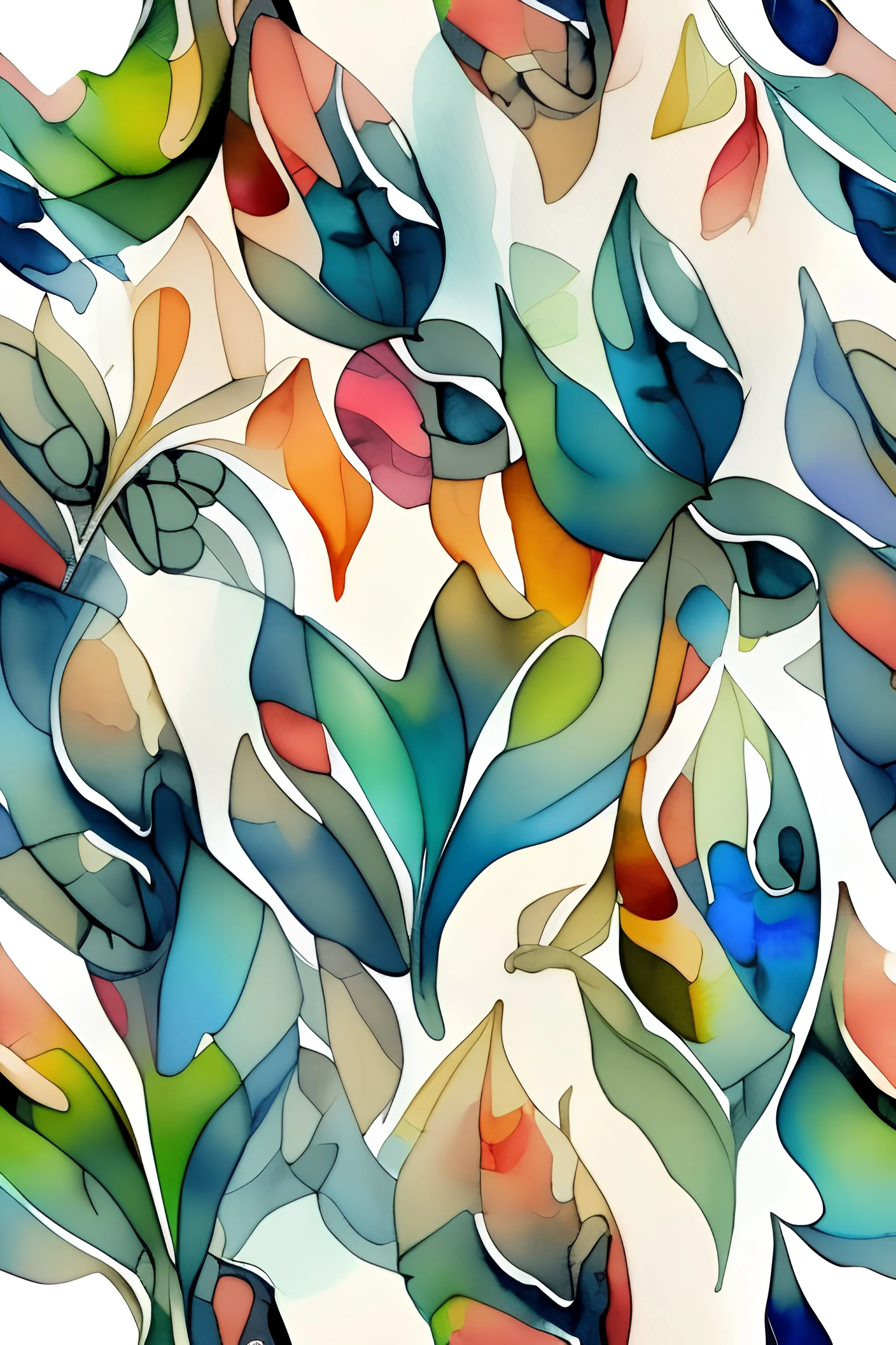 water color seamless pattern