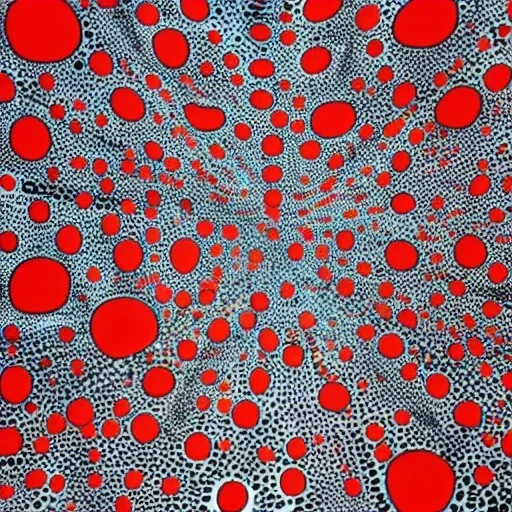 frog by Yayoi Kusama