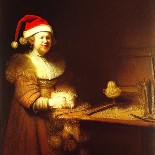 Rembrandt merry Christmas