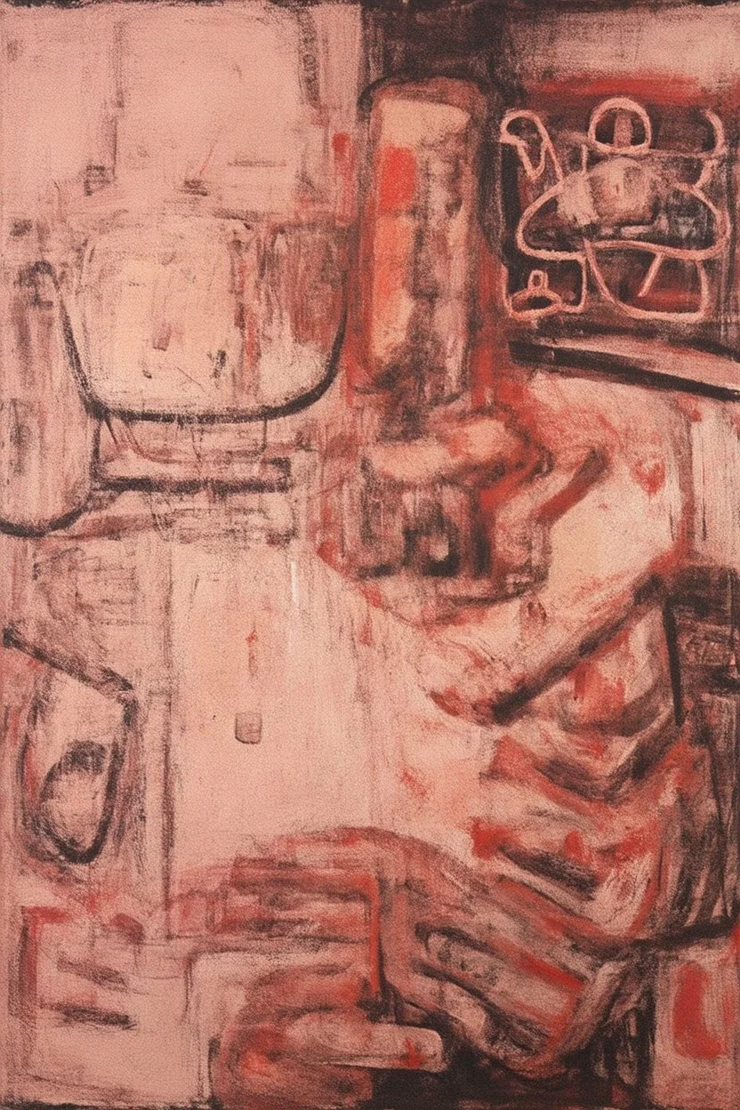 From linear to quantum thinking; Dada inspired by Symbolism with a palette inspired by Philip Guston