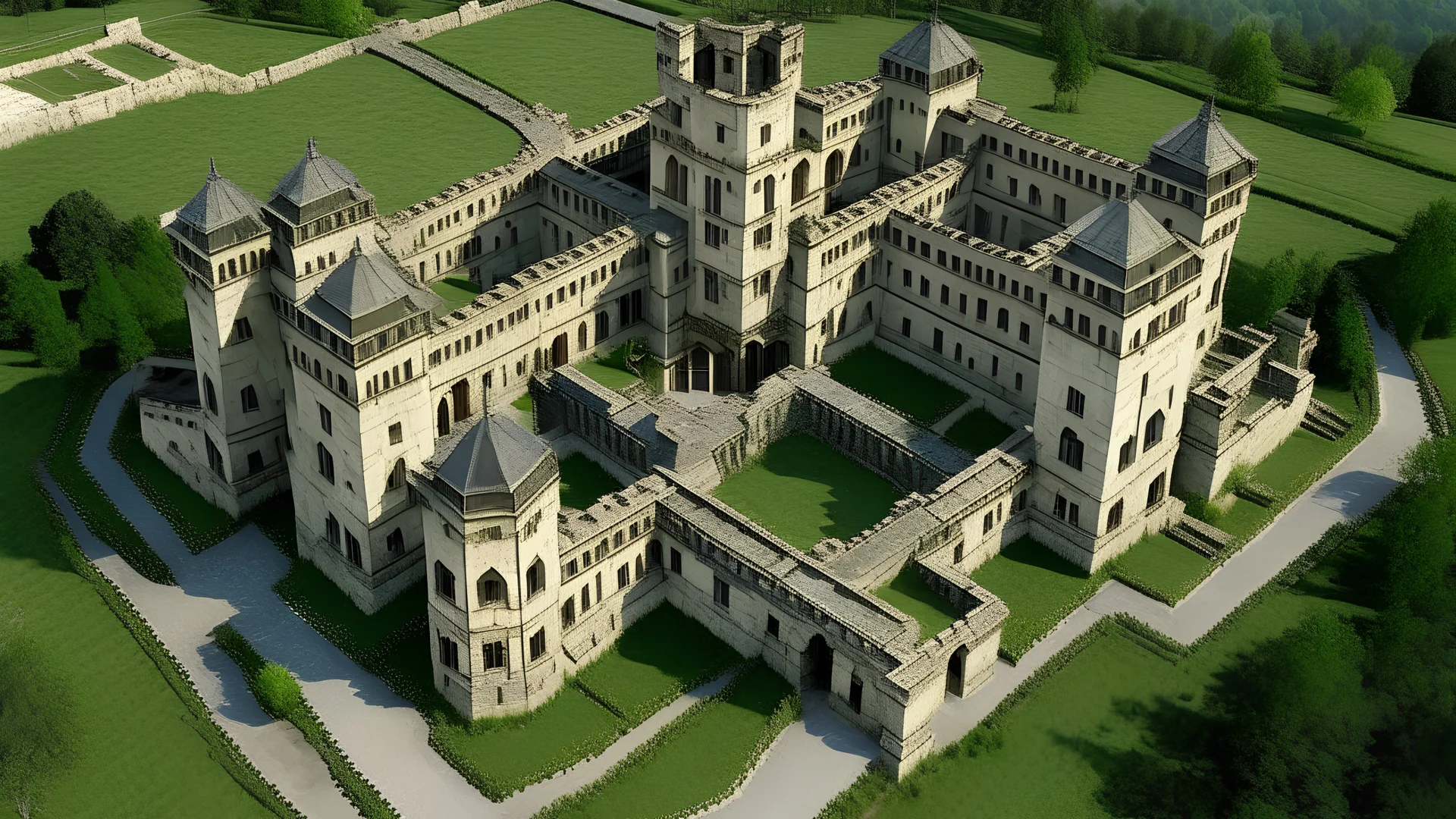 rebuild castel based on picture