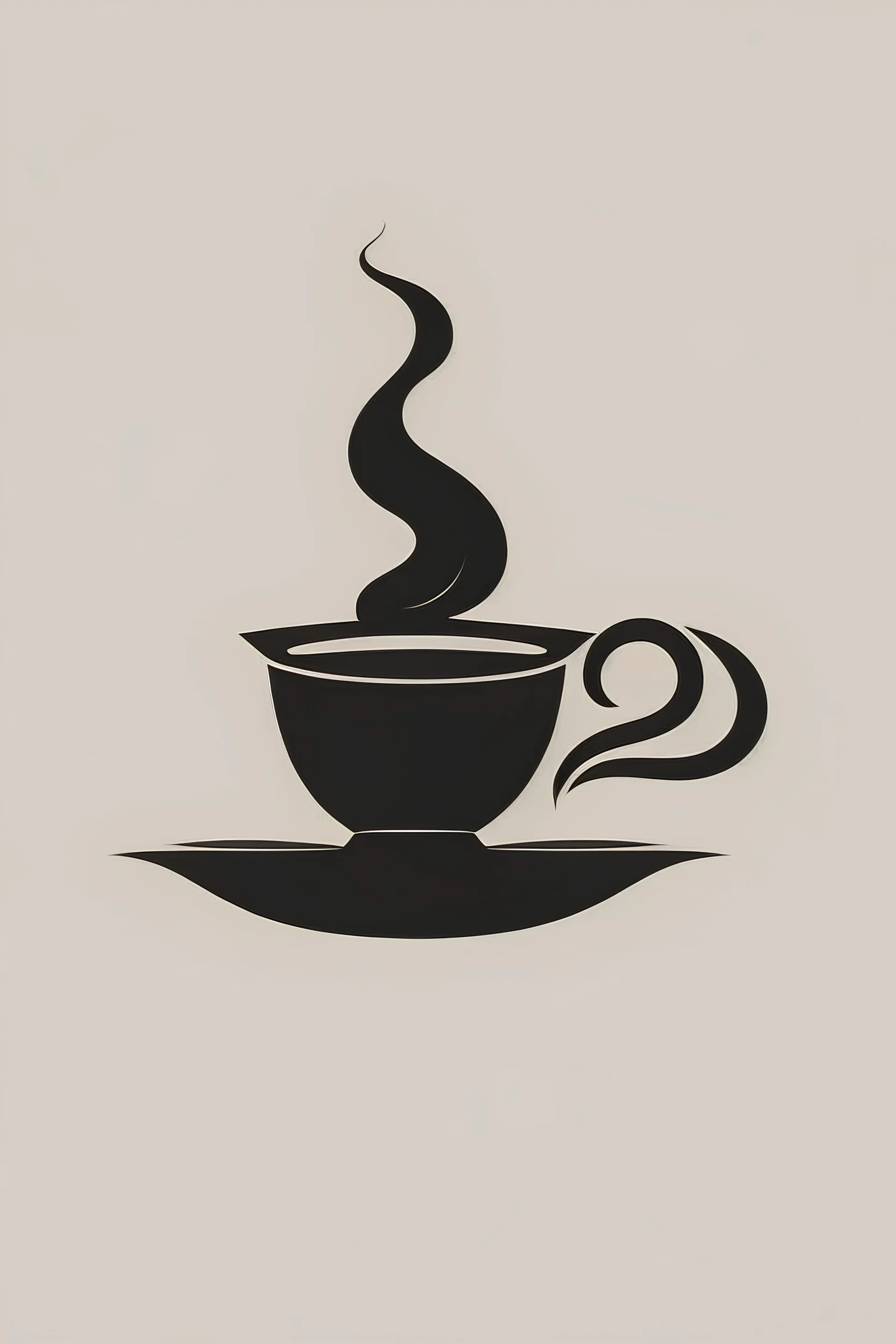 Logo: The logo could feature a clean and minimalist illustration of a coffee cup, possibly incorporating subtle geometric shapes or lines to add a modern aesthetic. It could also include a playful touch, such as a small coffee bean or steam coming from the cup. The typography for "Coffee cups" could be sleek and modern, using a sans-serif font to convey a contemporary vibe. Color palette: For the color palette, we could use a combination of warm and inviting tones to evoke the feeling of enjoyi