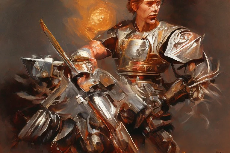 modern warrior by phil hale