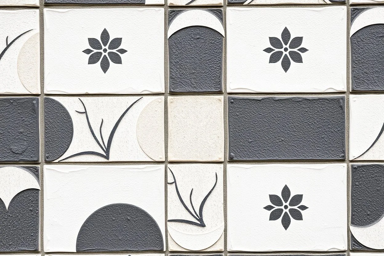 residential wall pattern, organic, monochromatic