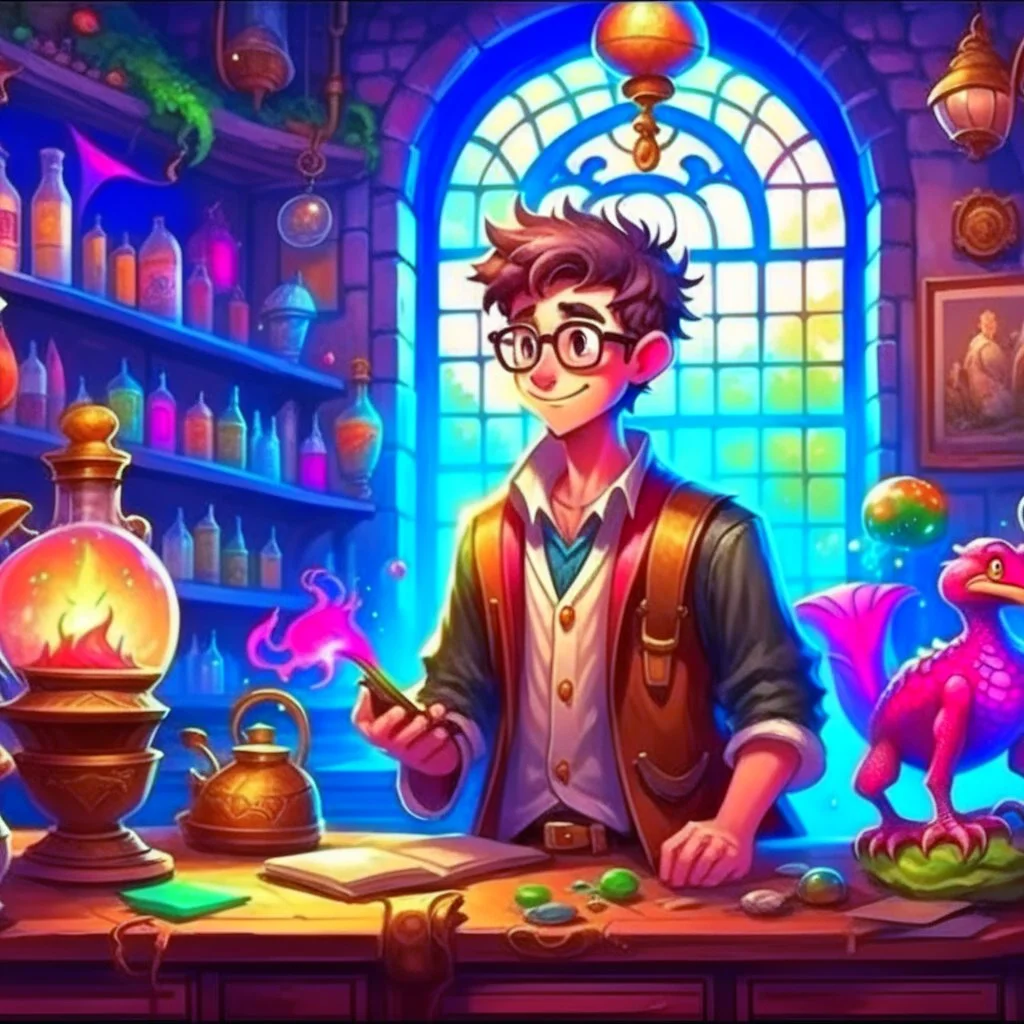 Pepper Flint is a graduate assistant at the magical college in town. He spends his days helping his former teacher perform experiments on magical creatures