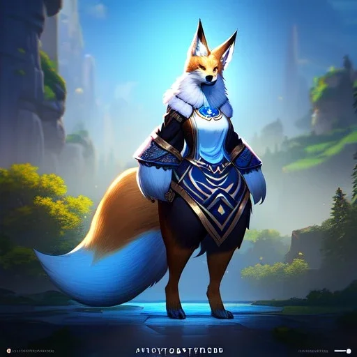 Digital art, High quality, Backlighting, full body portrait, 8k resolution, Realistic, high quality, great details, within portrait, masterpiece, best quality, detailed outfit, vibrant colors, perfect eyes, a human druid, fox fursona, shapeshifter, human shapeshifter, fox shapeshifter, furry, anthropomorphic fox, medieval time period, masterfully drawn