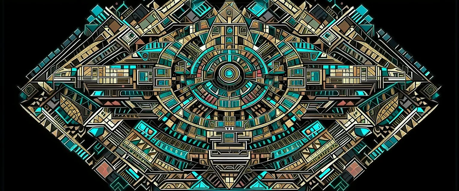 impossible geometry aztec starship