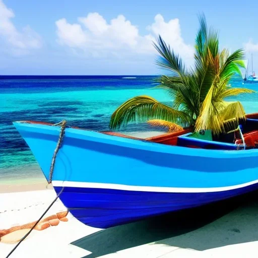 carriabean, futristic, fishing boat