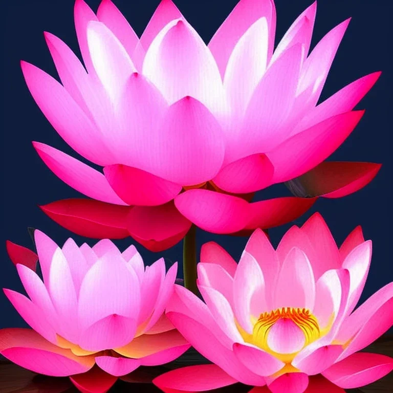 beautiful pink flower lotus