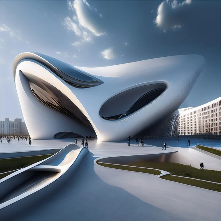 Centro cultural Zaha Hadid, 4k