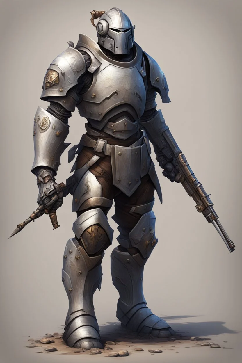 Warforged Warrior with Rifle