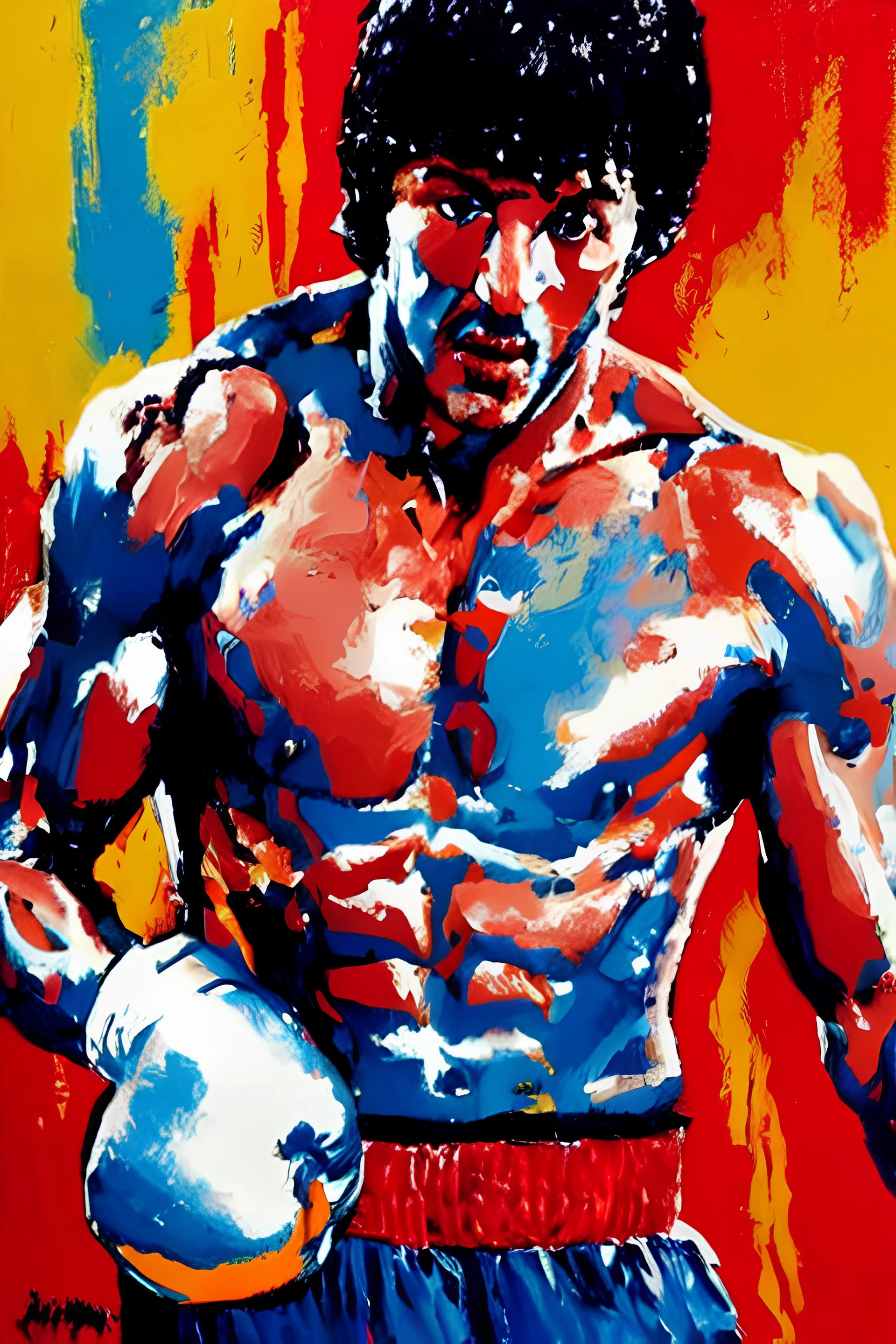 Rocky Balboa by Leroy Neiman