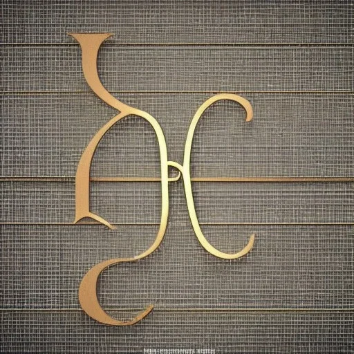 A beautiful monogram and 3D logo of the letters R and H with slab serifs font, with full details, full HD, 4K, 8K,