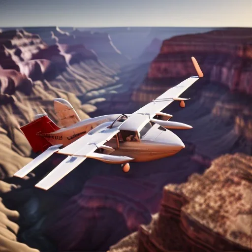 Grand canyon airplane