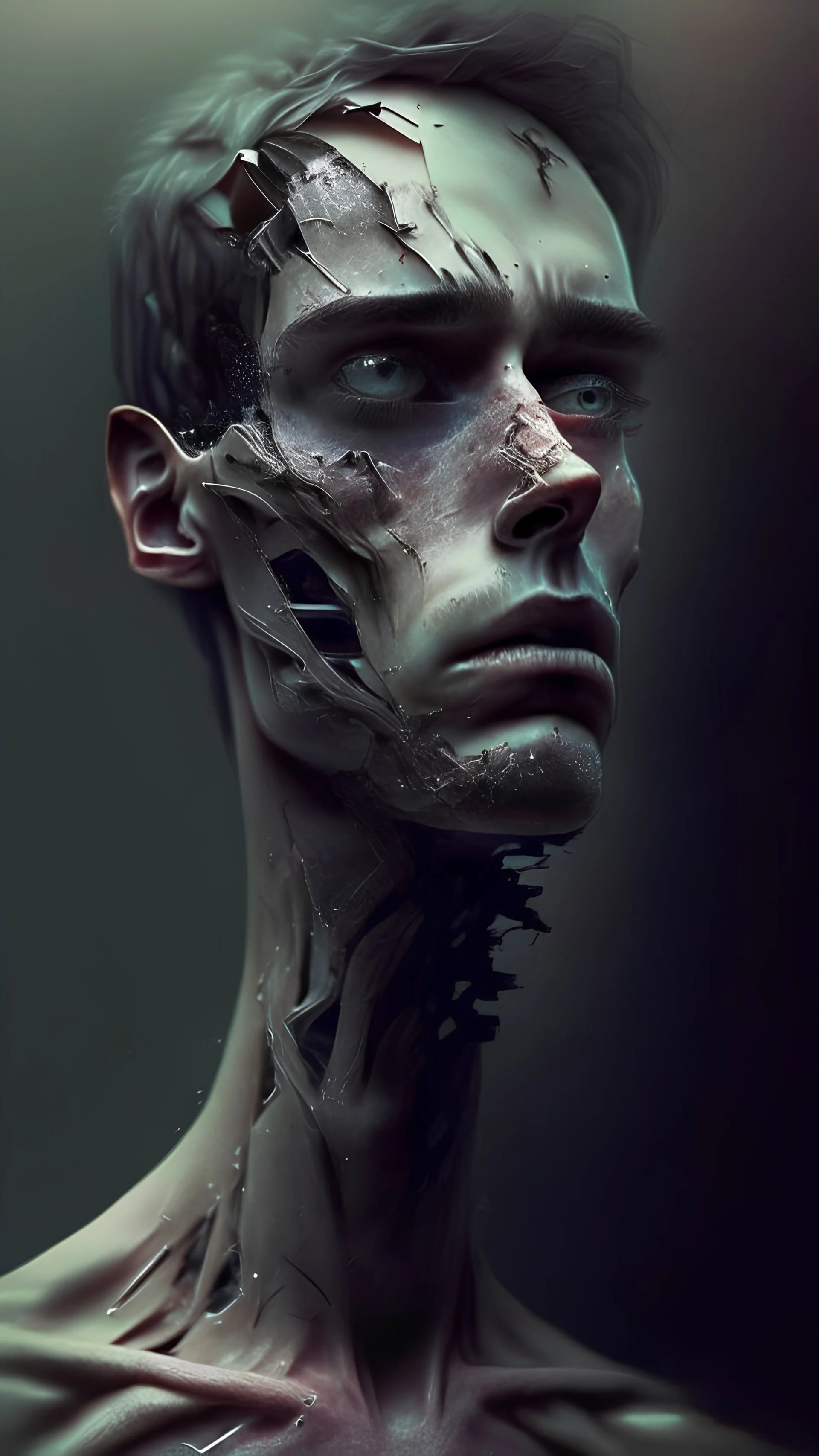 Something that is human but also isnt human at the same time