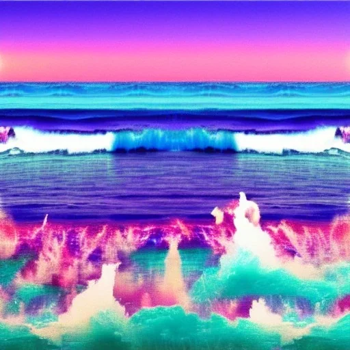 Vaporwave art Collage