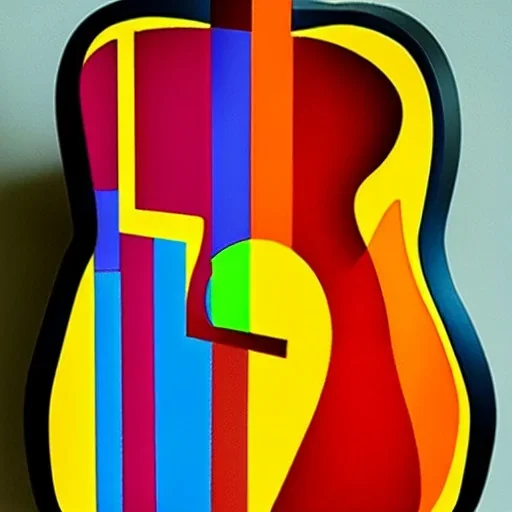 Cubism Guitar