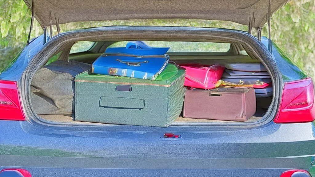 housekeeping paranoid hiding baggage in trunk of car