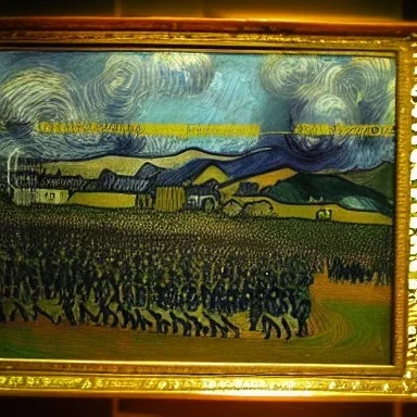 world war 2 by van gogh