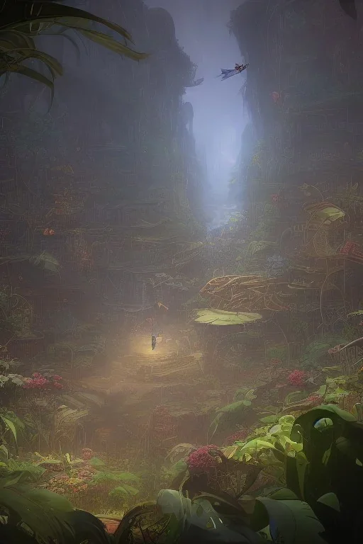 large venus fly trap with teeth eating a dragonfly, flowers, jungle, hyperrealistic, trees in background, digital art, alien like, disgusting, intricate, morbid, rainy, sinister, volumetric lighting, unreal engine, high resolution, 8k, depressing colors, dark colors, horror, horrific,