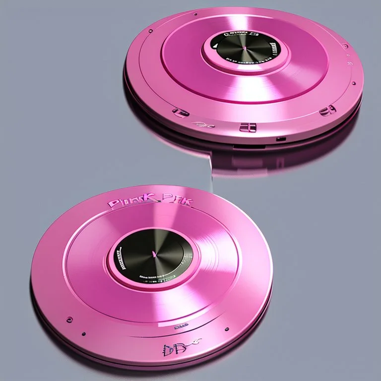 Pink CD-R design