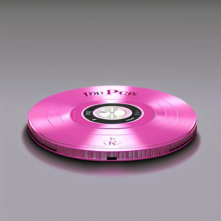 Pink CD-R design