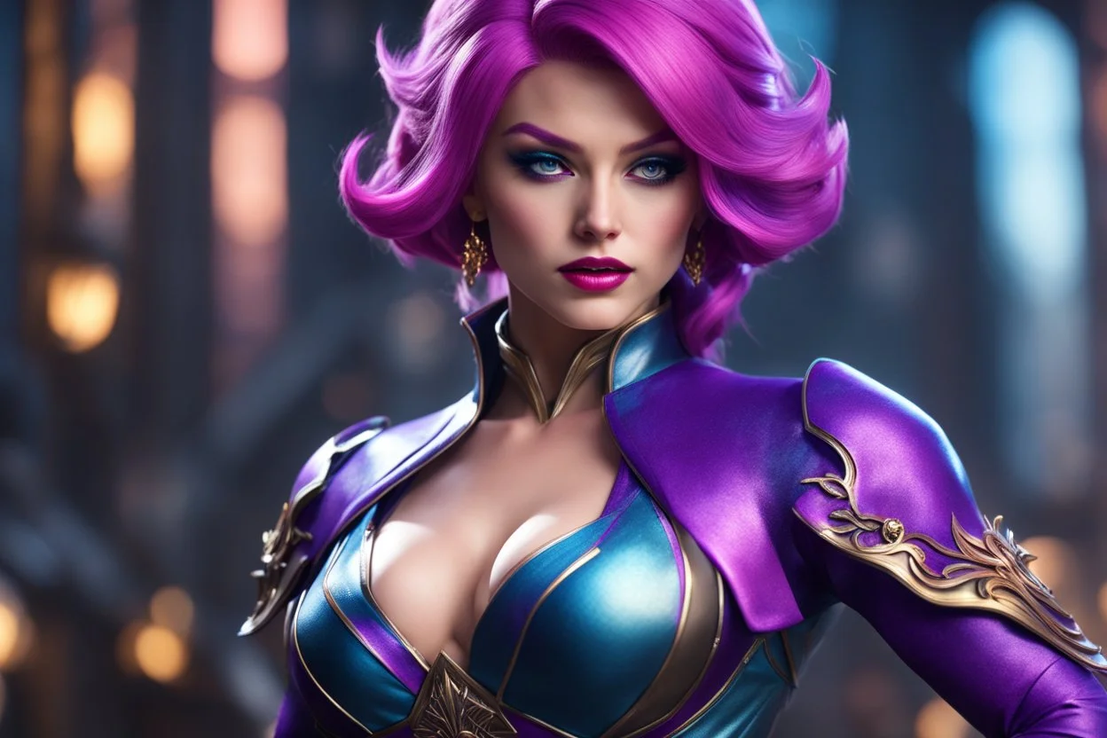 evelynn in 8k live action artstyle, hot body, intricate details, highly detailed, high details, detailed portrait, masterpiece,ultra detailed, ultra quality