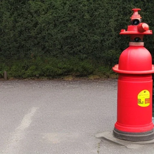 Merlin is a fire hydrant