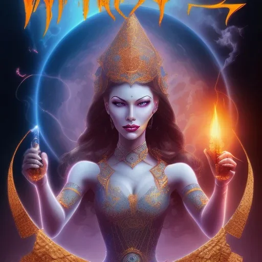  Woman witchs horners