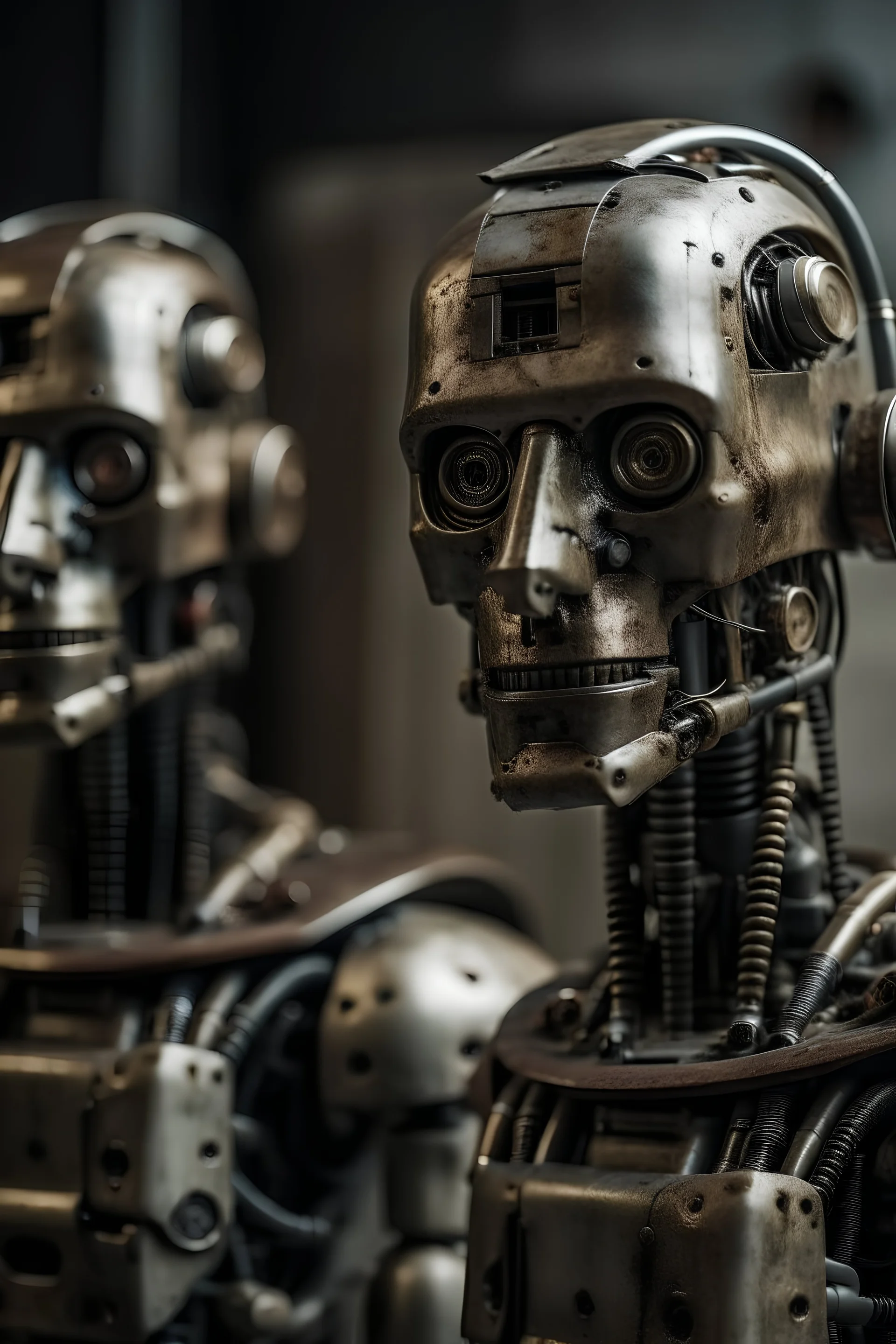 portrait robot men