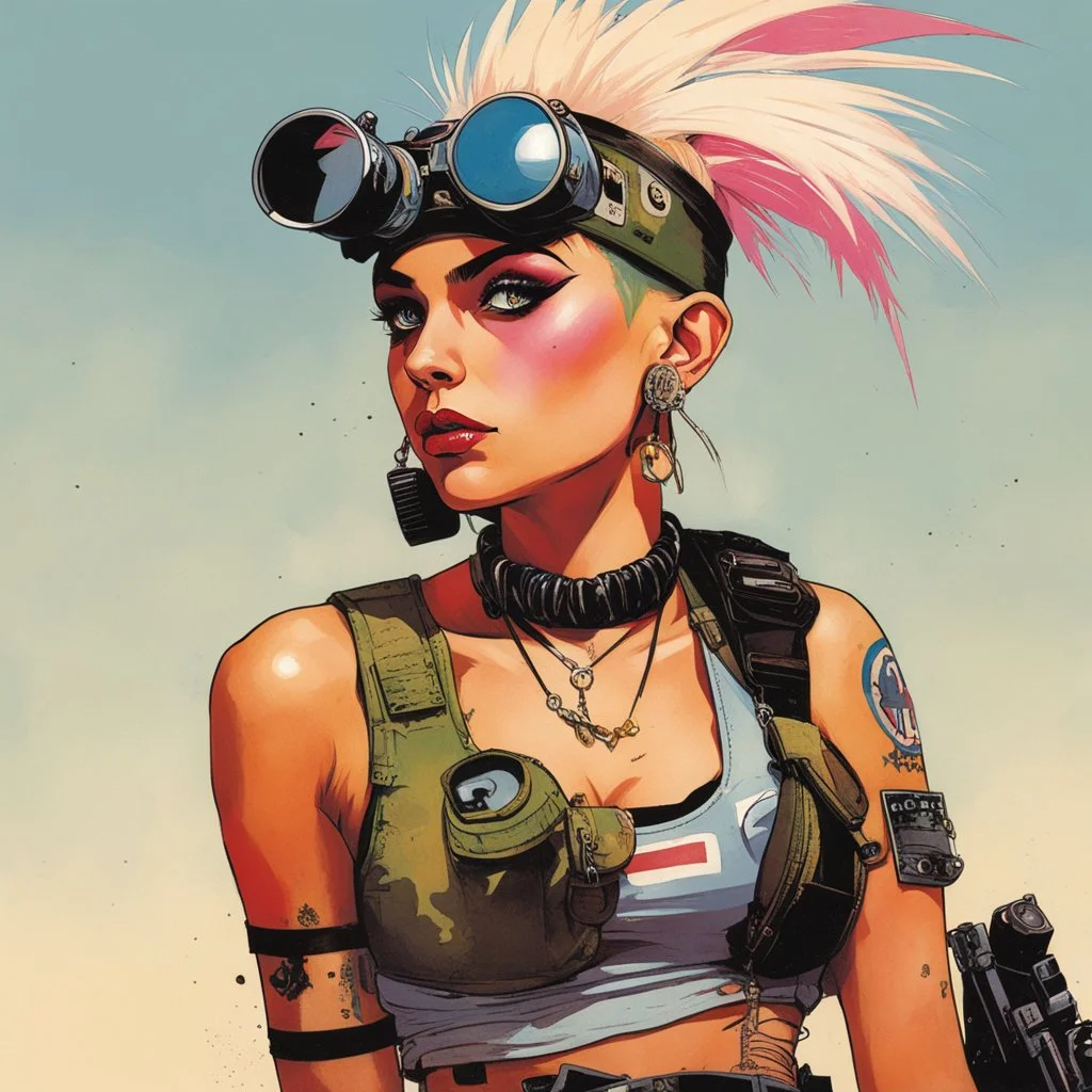 tank girl by Greg Smallwood