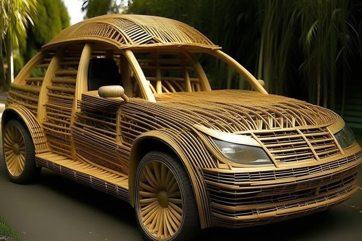 bamboo designs car