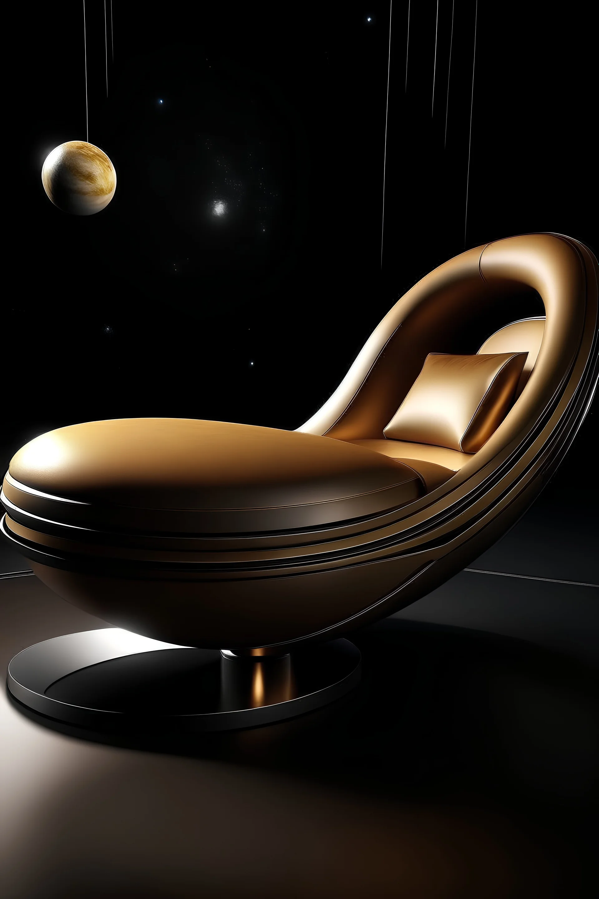 saturn planet chaiselonge luxury