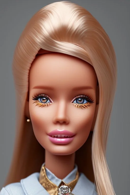 Old barbie woman who had too many facelifts