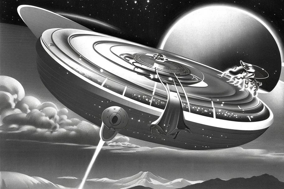 flying saucer by virgil finlay