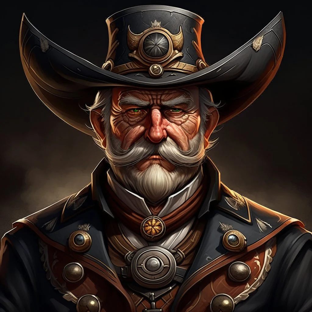 wild west mayor grimdark realistic