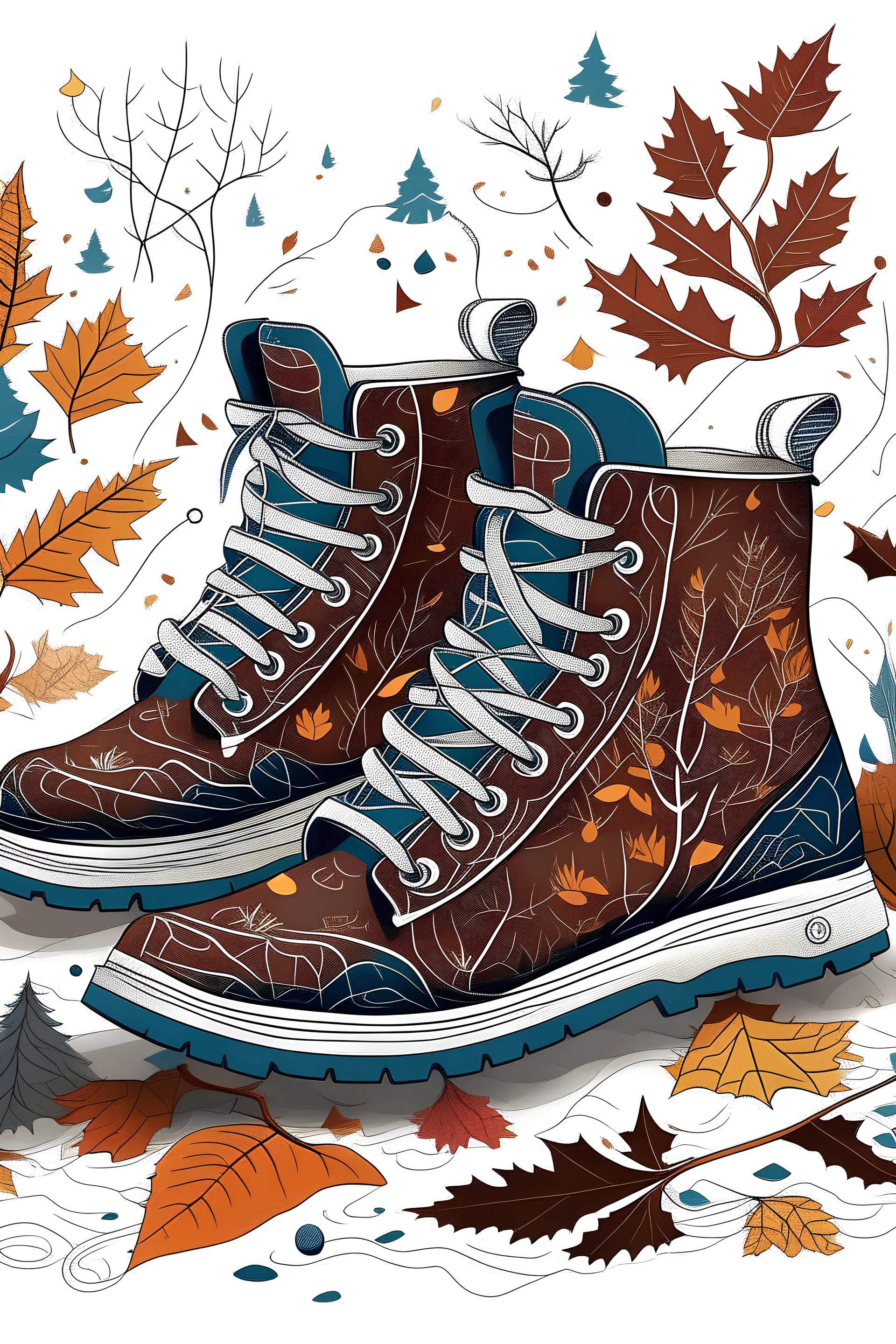 nordic explorers shoe design, autumn