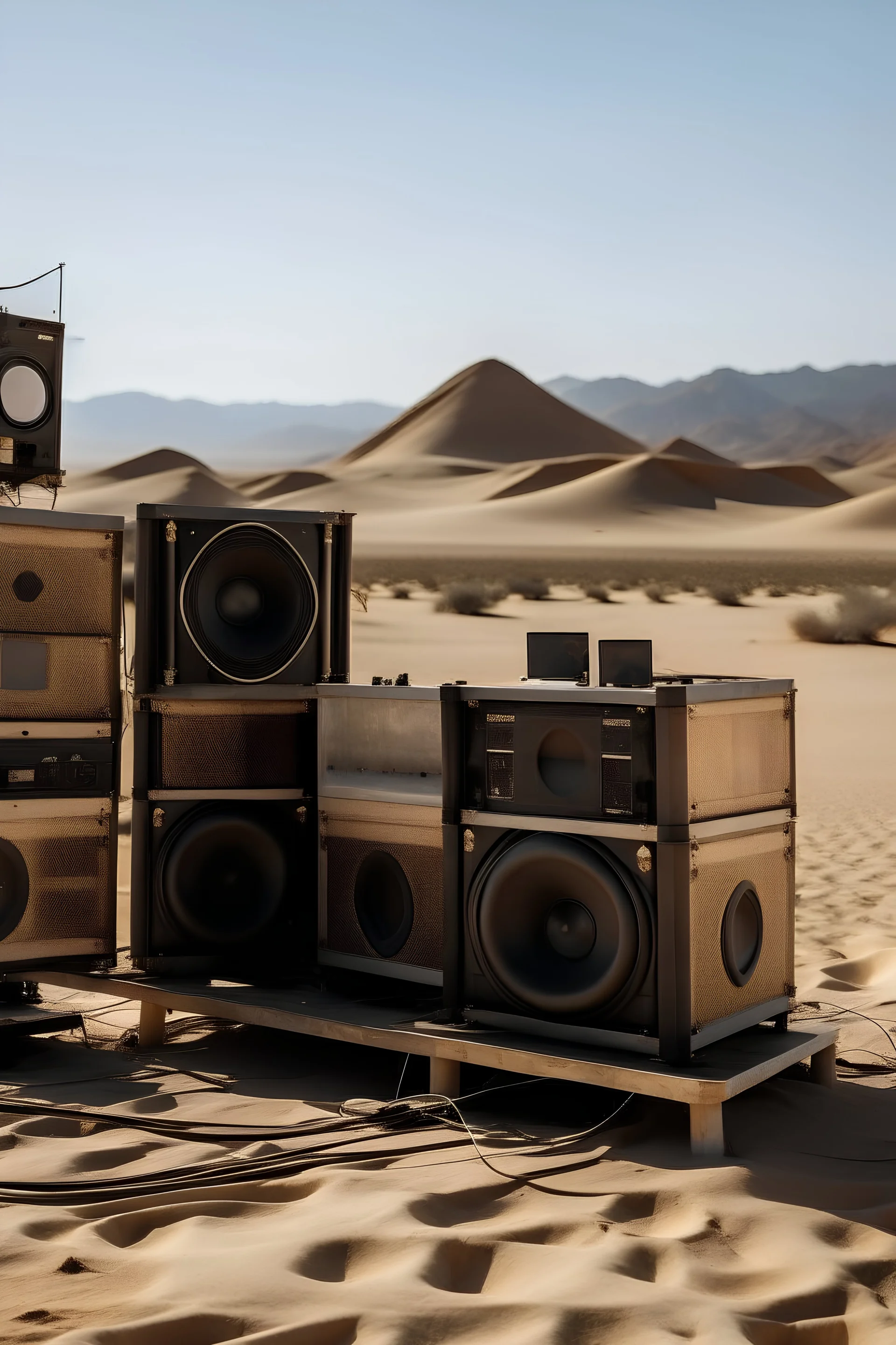 sound system en el desierto